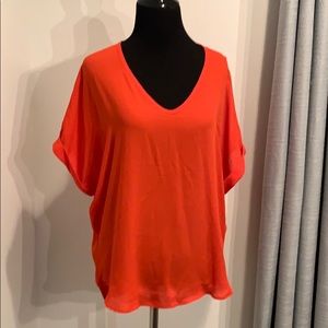 Fransesca’s shirt red size XS.